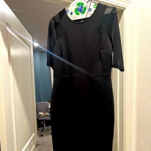 Black dress. Business casual.